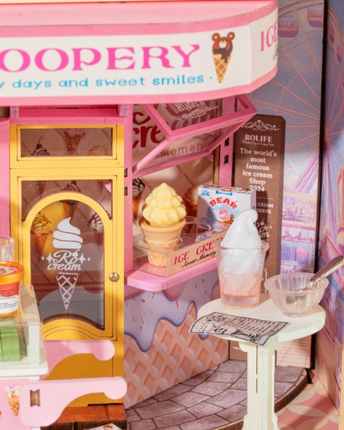 Sweet Scoopery Ice Cream - Rolife Story Frames Series