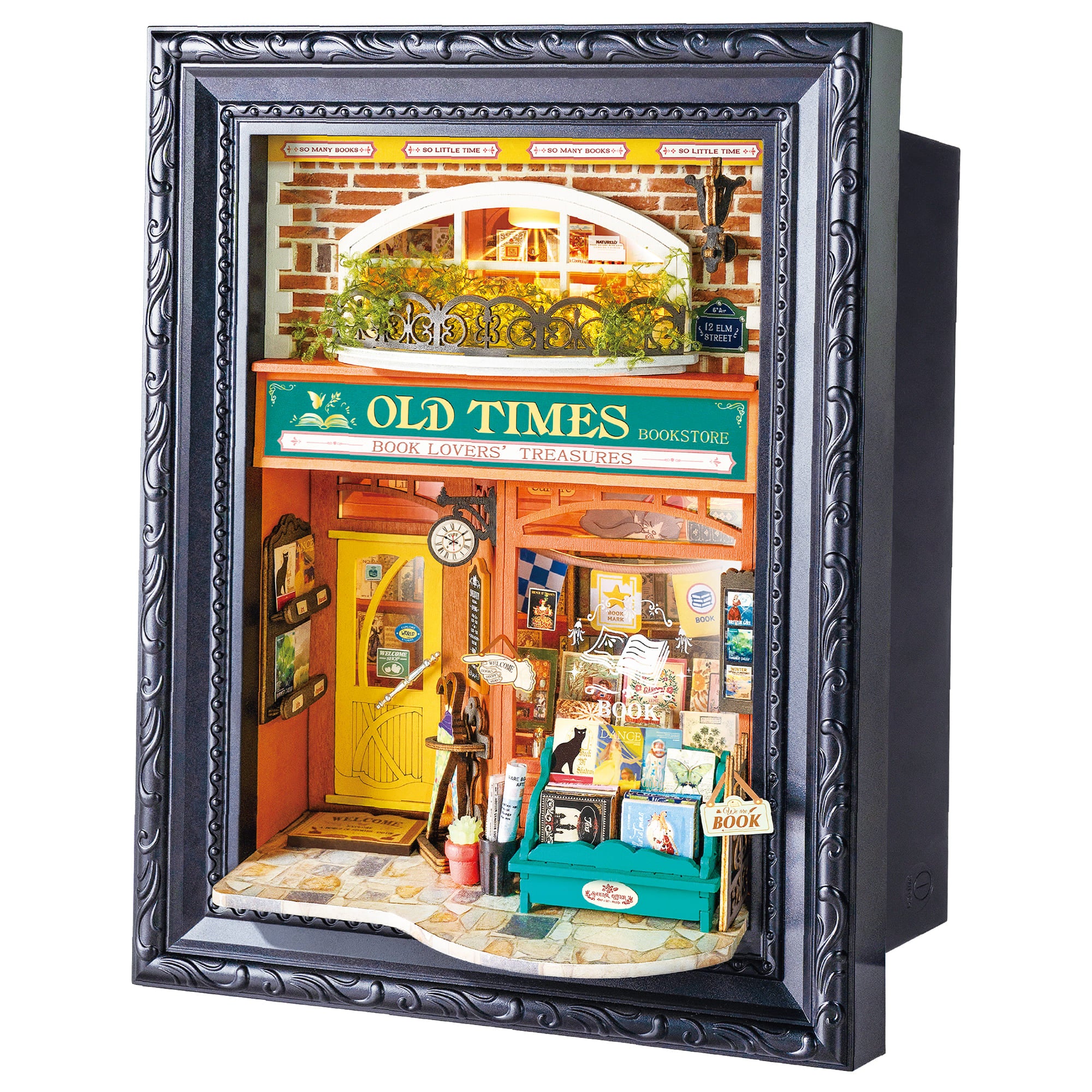Old Times Bookstore - Rolife Story Frames Series