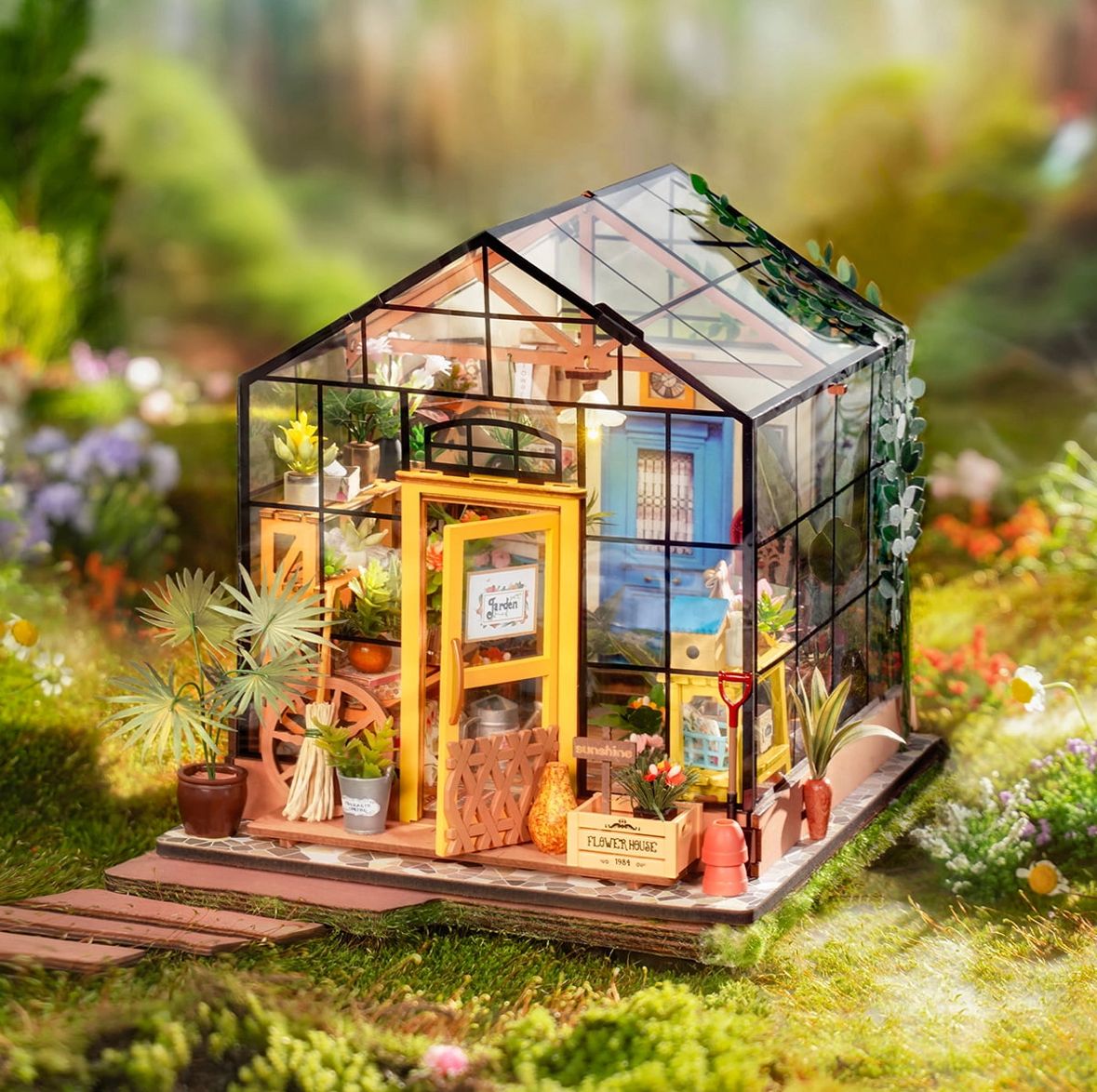 Cathy's Flower House- Rolife DIY Miniature House