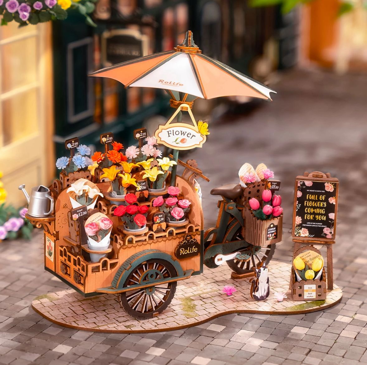 Blossom Cart - Rolife DIY Miniature House