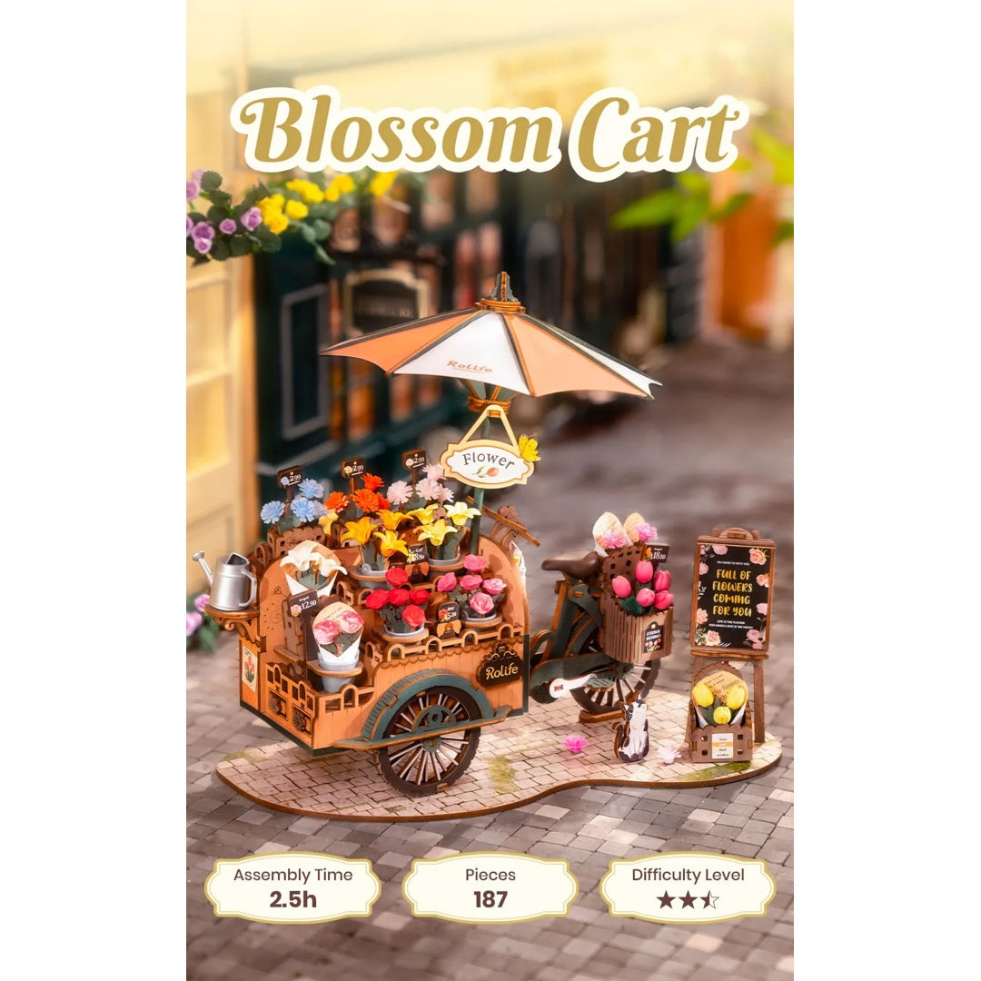 Blossom Cart - Rolife DIY Miniature House