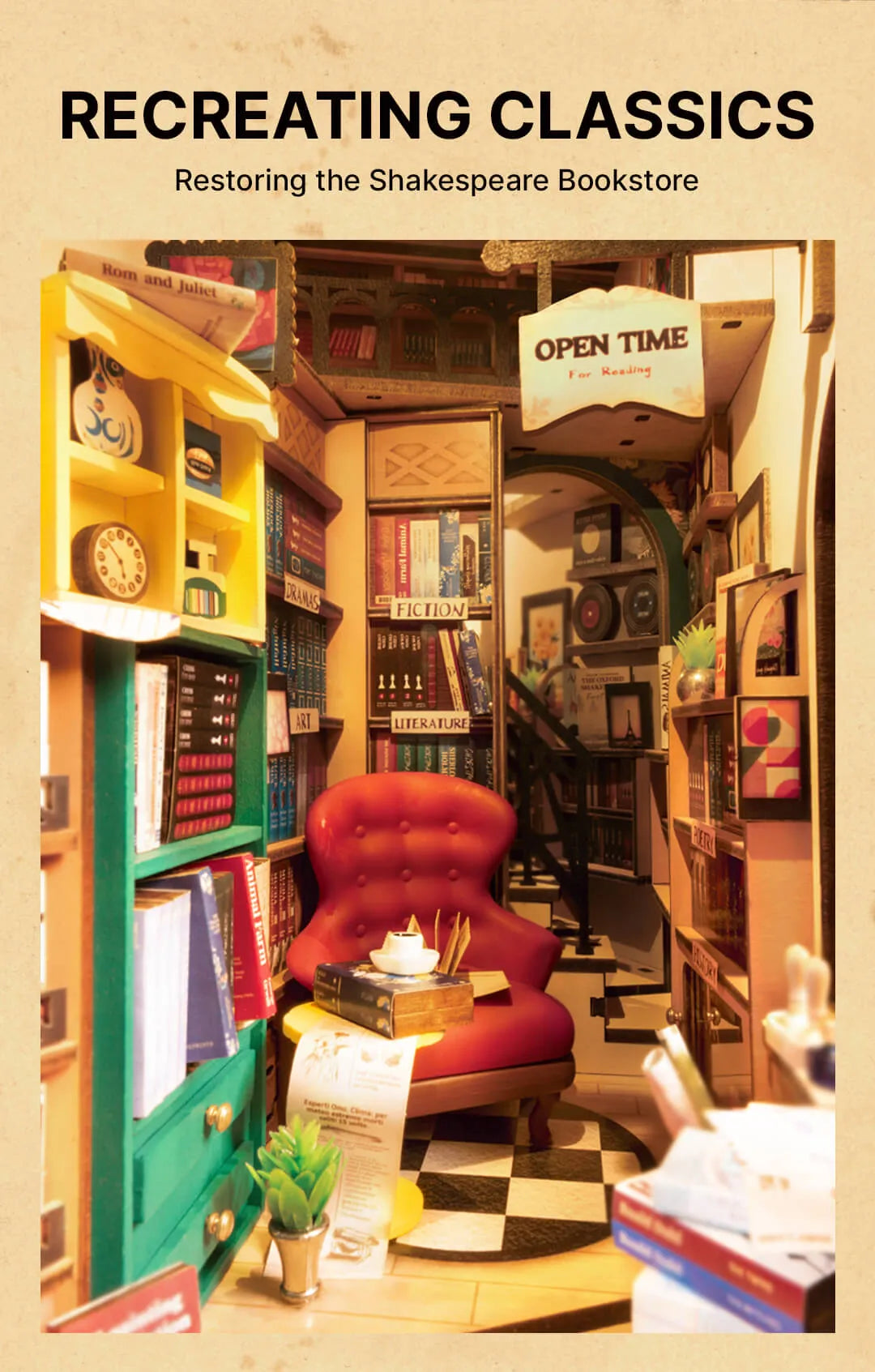 Bookstore - Rolife DIY Book Nook
