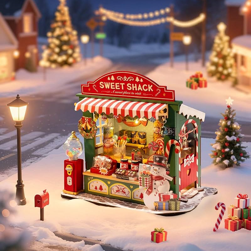 Christmas Candy Stand - Rolife DIY Miniature House