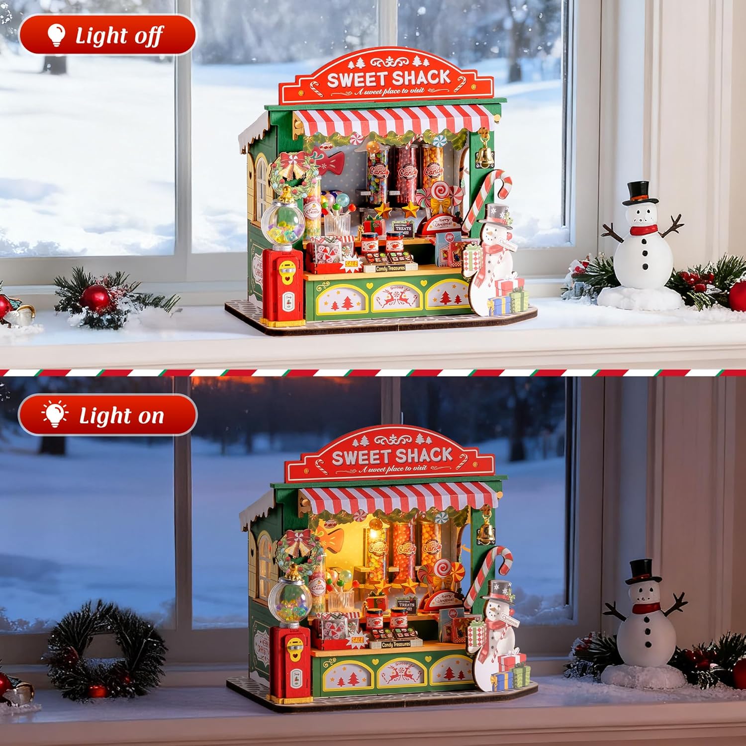 Christmas Candy Stand - Rolife DIY Miniature House