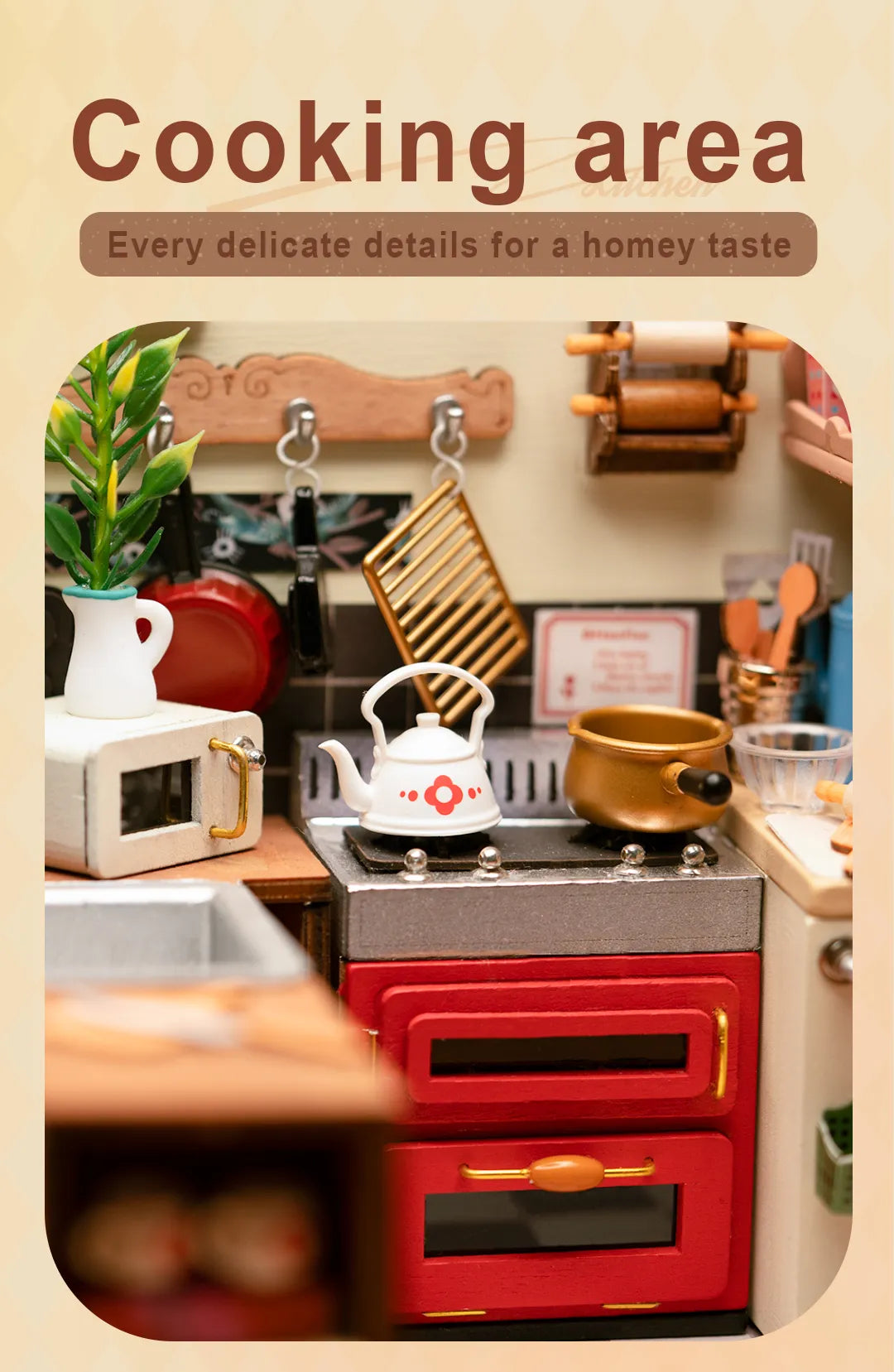 Cozy Kitchen - Rolife DIY Miniature House