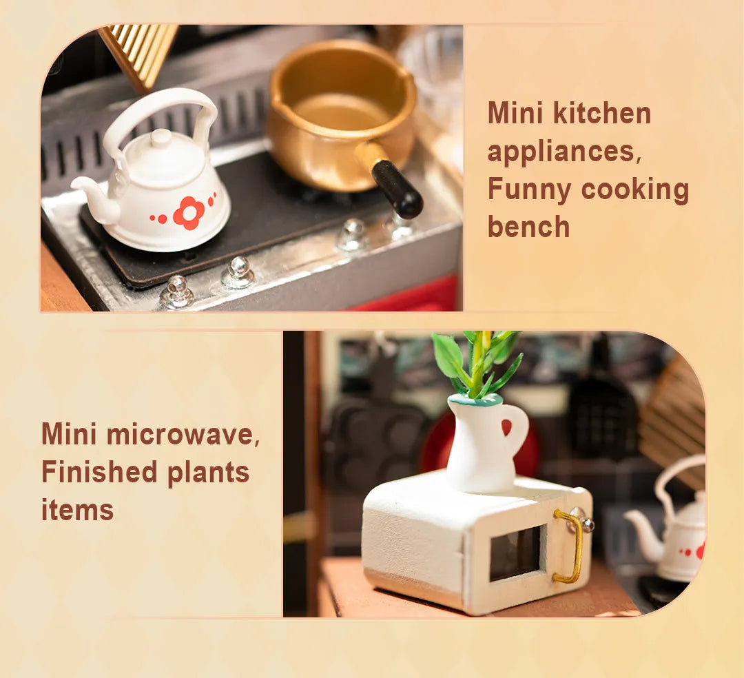 Cozy Kitchen - Rolife DIY Miniature House