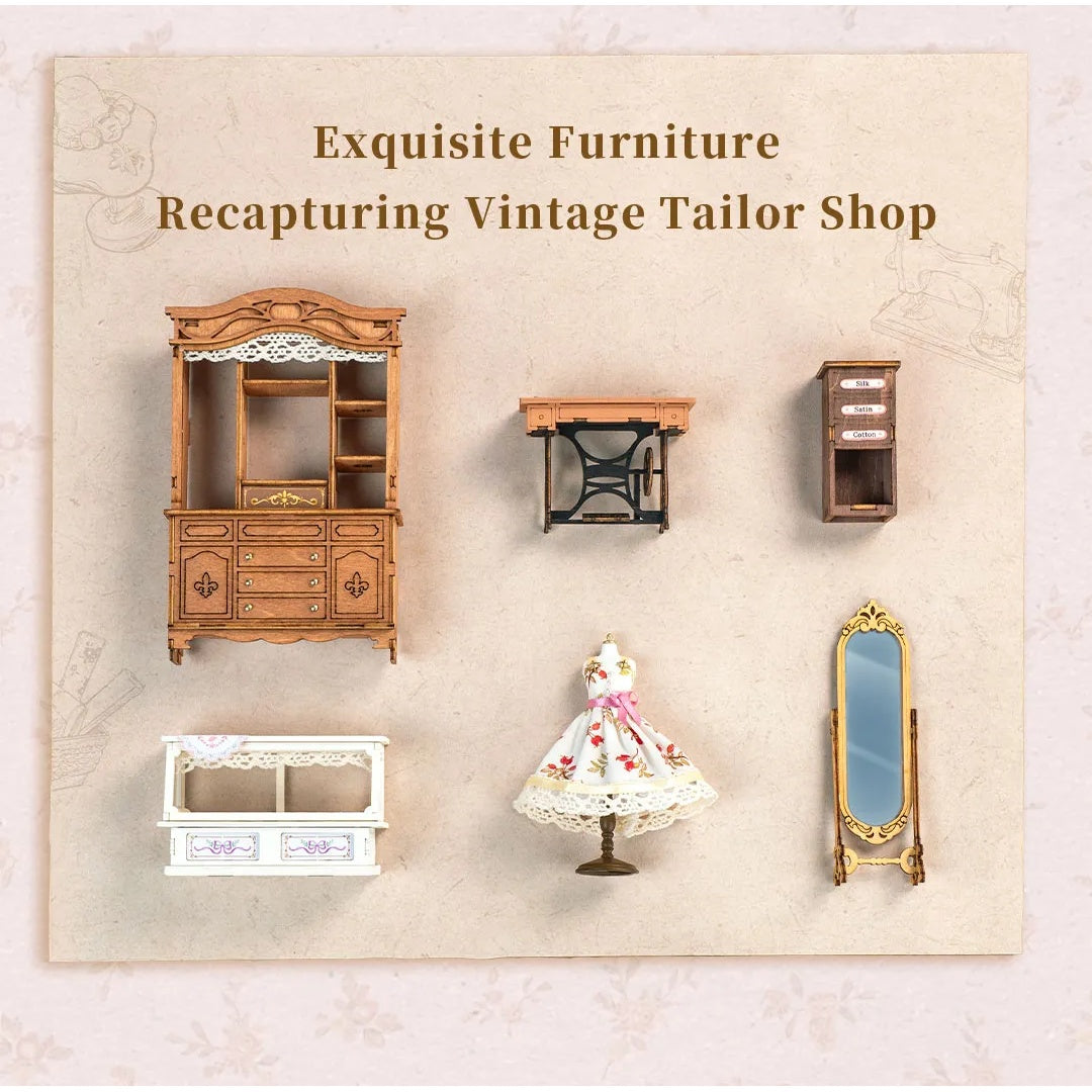 Elsa's Tailoring - Rolife DIY Miniature House
