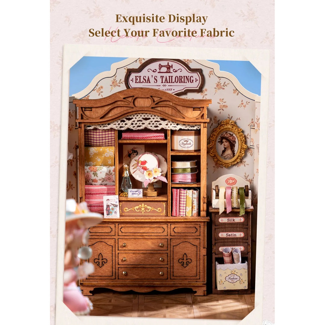 Elsa's Tailoring - Rolife DIY Miniature House