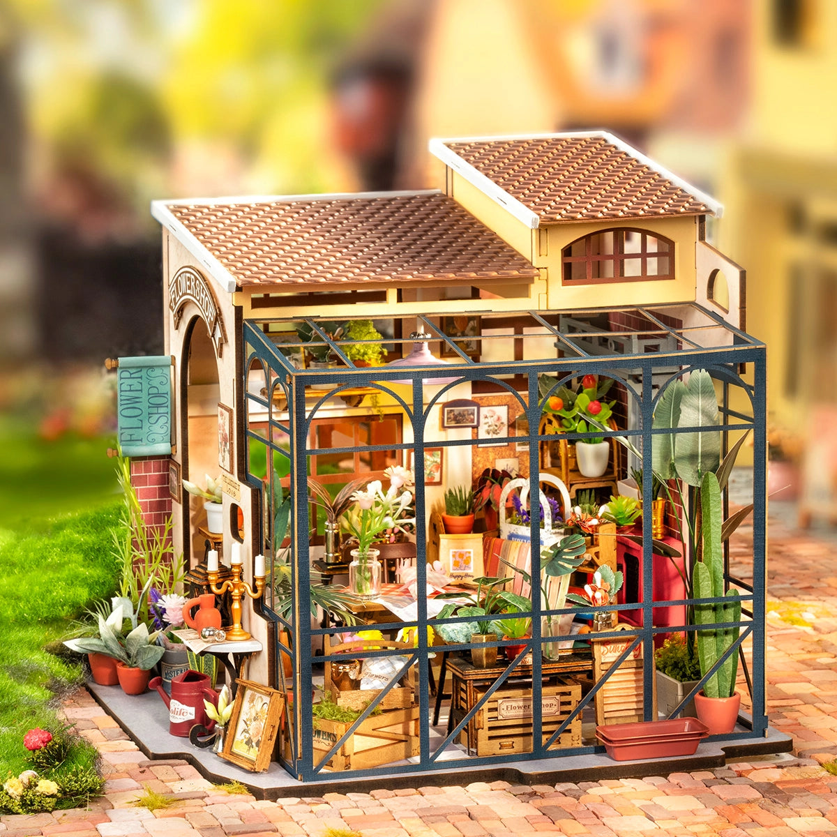 Emily's flower Shop - Rolife DIY Miniature House