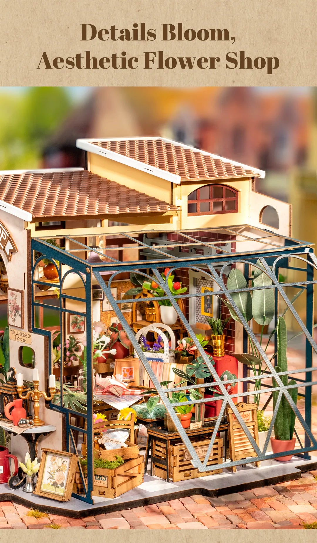 Emily's flower Shop - Rolife DIY Miniature House