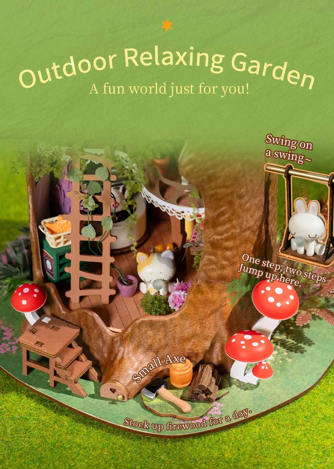 Fairytale Tree House - Rolife DIY Miniature House