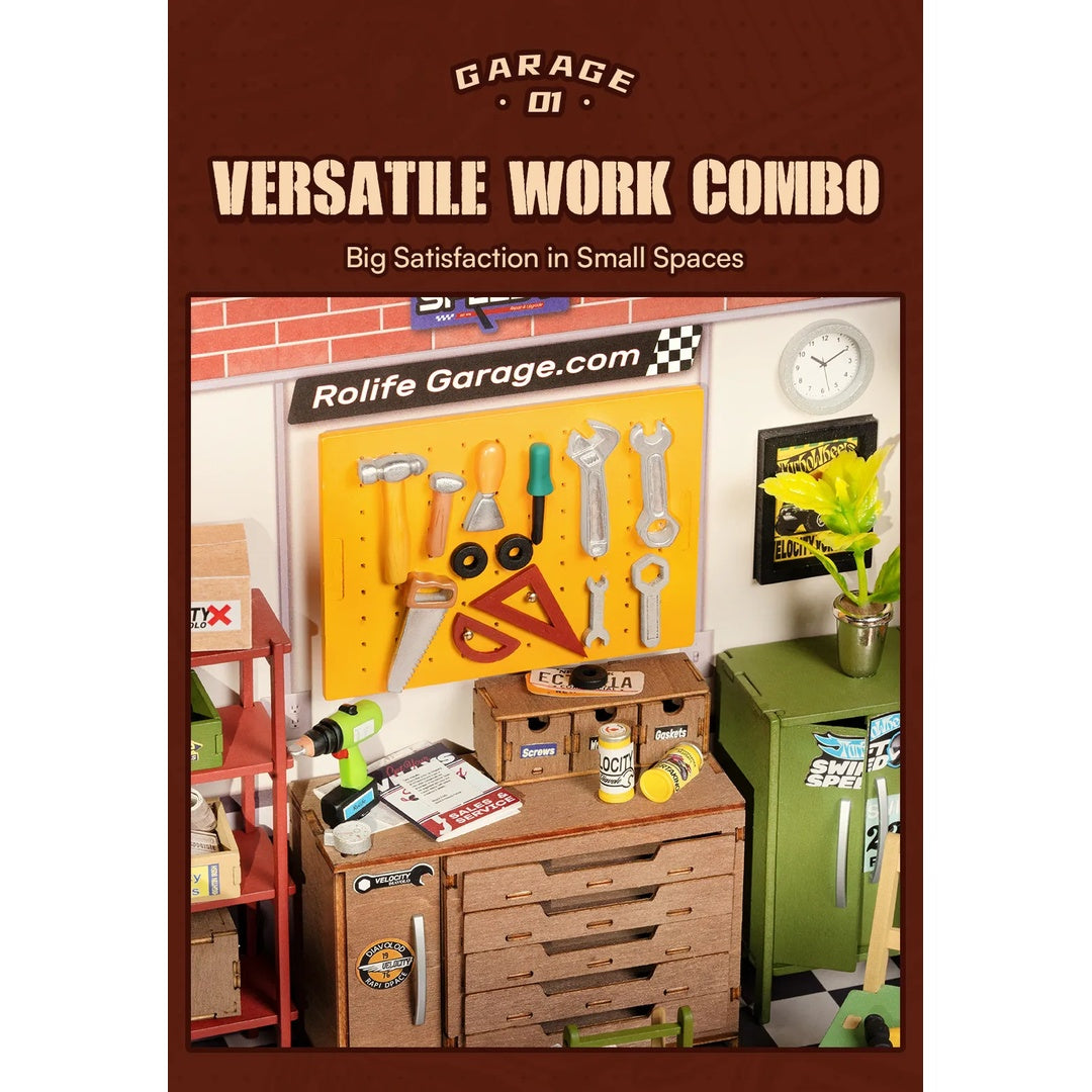 Garage Workshop - Rolife DIY Miniature House
