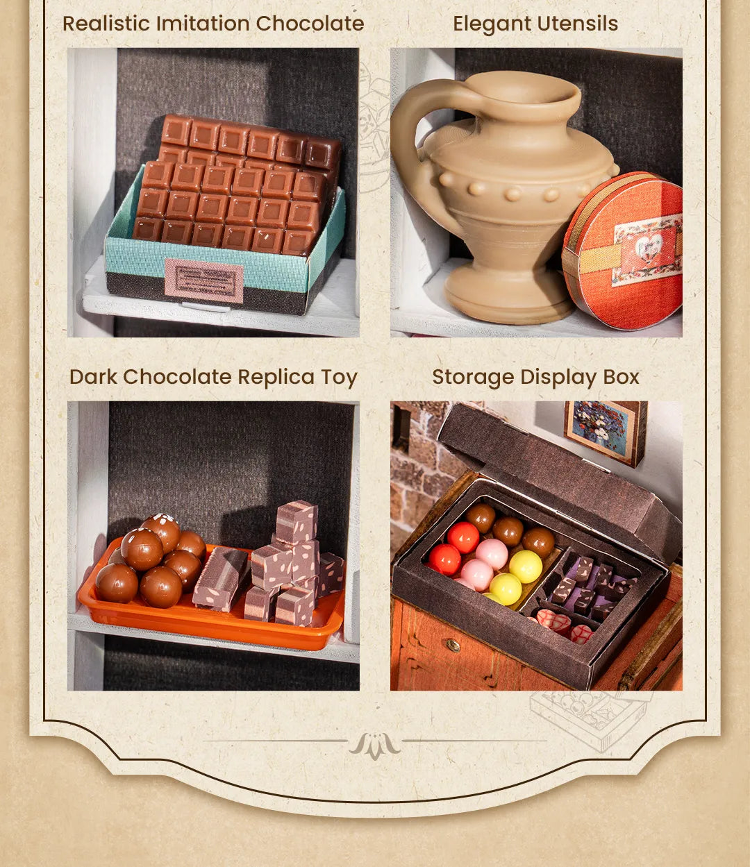 Henry's Chocolate - Rolife DIY Miniature House