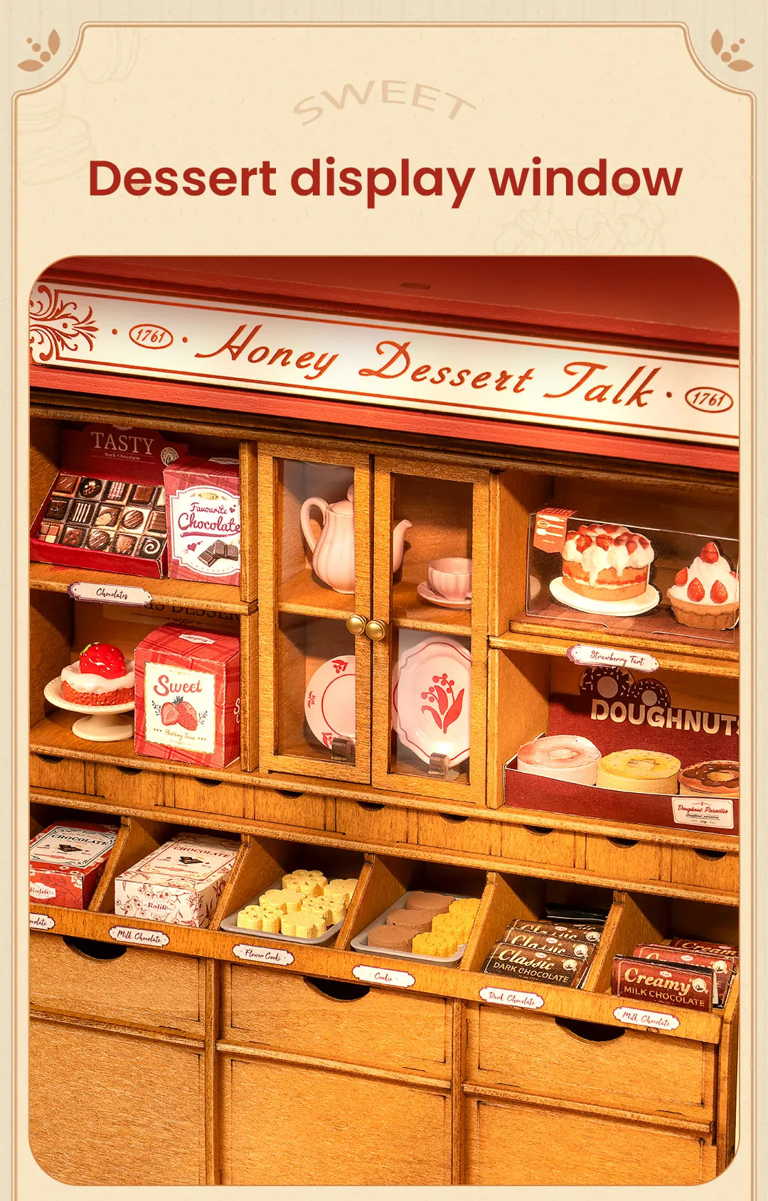 Honey Dessert Talk - Rolife DIY Miniature House