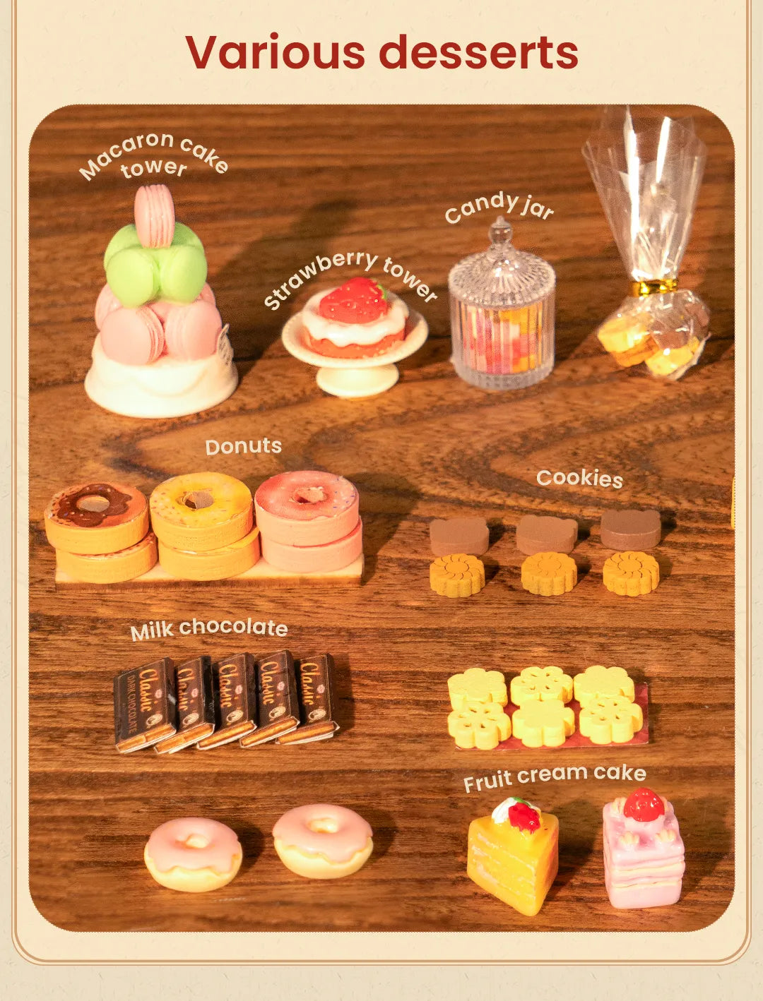 Honey Dessert Talk - Rolife DIY Miniature House