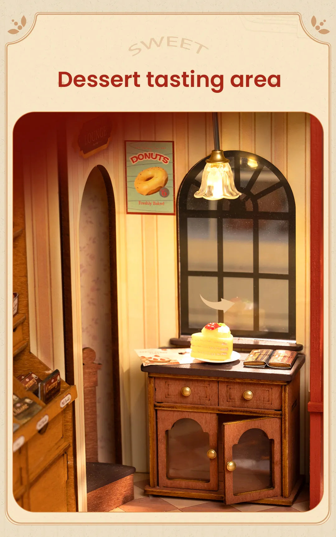 Honey Dessert Talk - Rolife DIY Miniature House