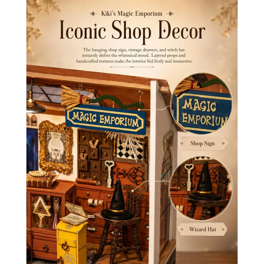 Kiki's Magic Emporium - Rolife DIY Miniature House