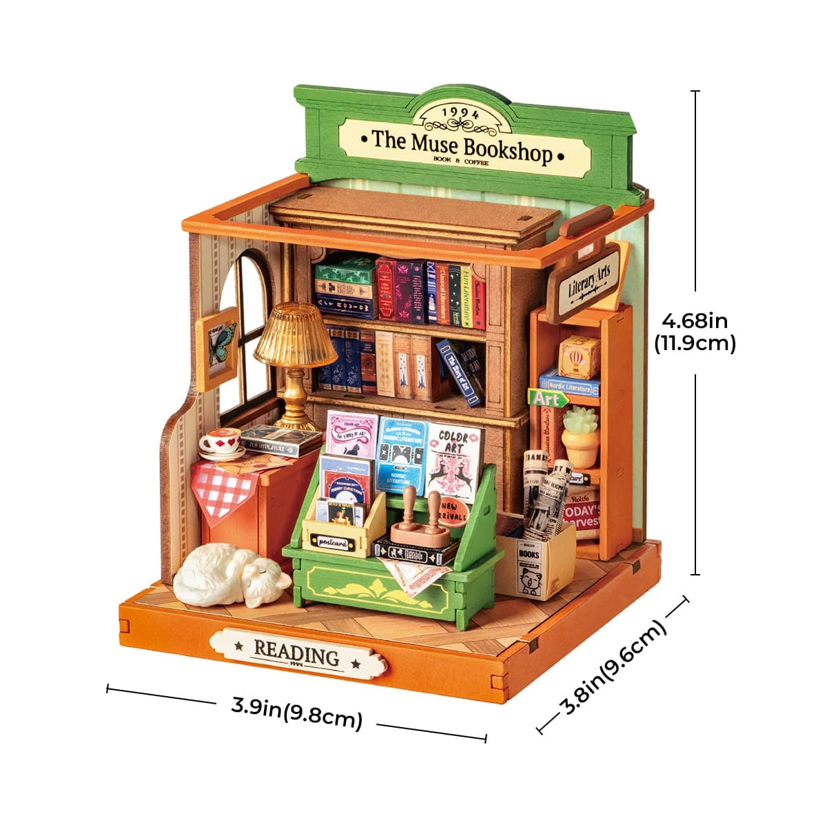 The Muse Bookshop - Rolife DIY Miniature House