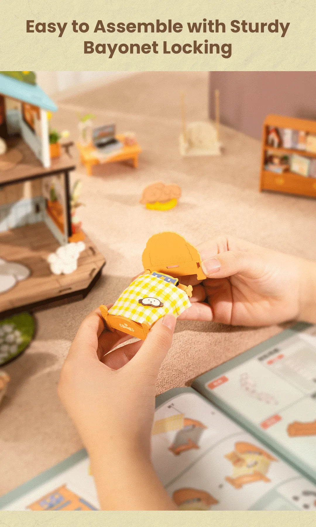 Puppy's Cozy Villa - Rolife DIY Miniature House