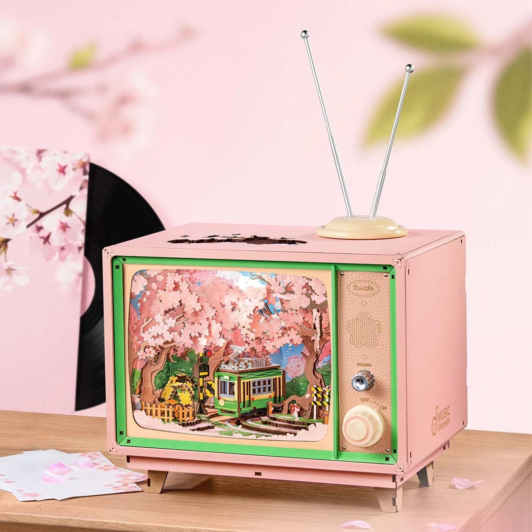 Sakura Dreamy Tour - Rolife Wooden Music Box