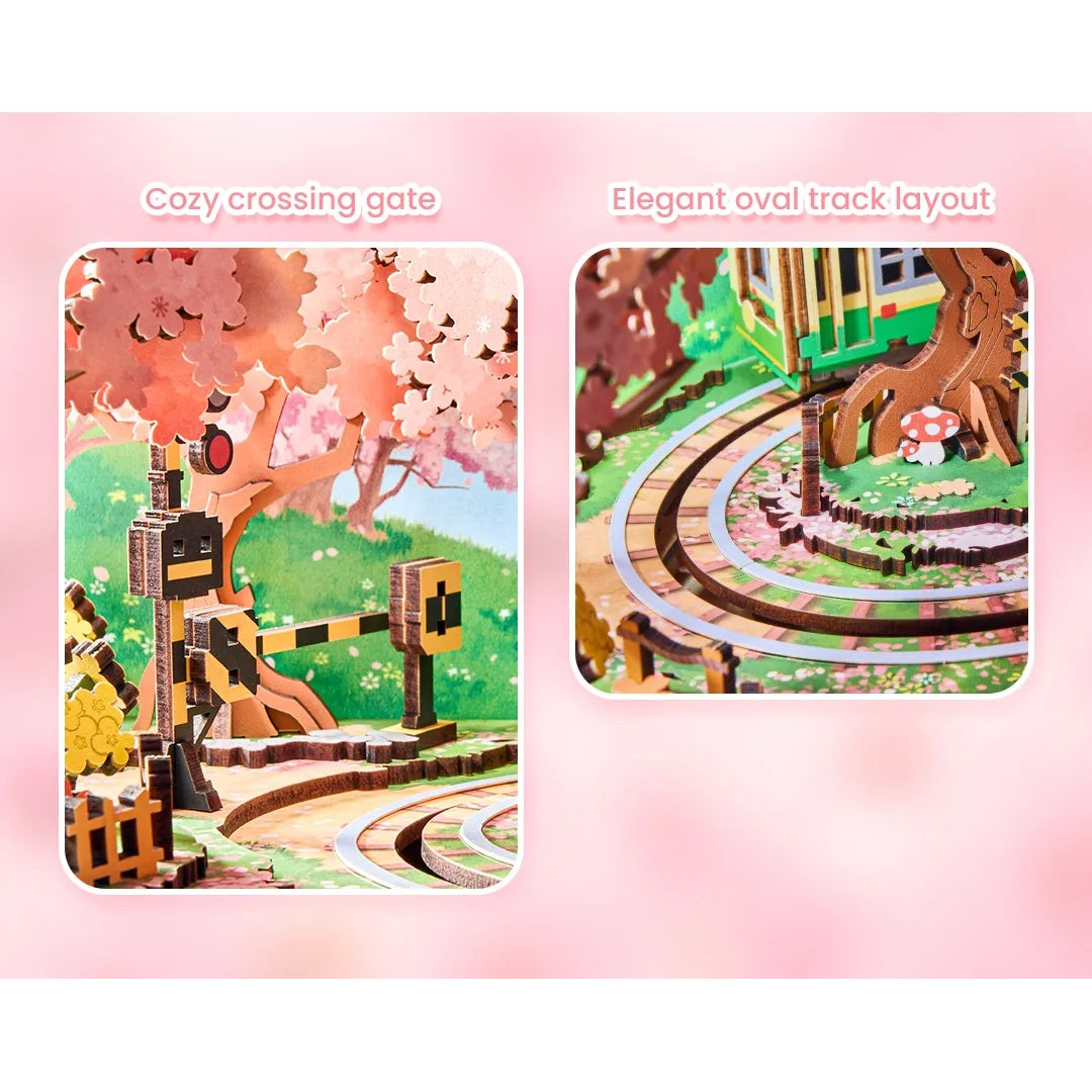 Sakura Dreamy Tour - Rolife Wooden Music Box
