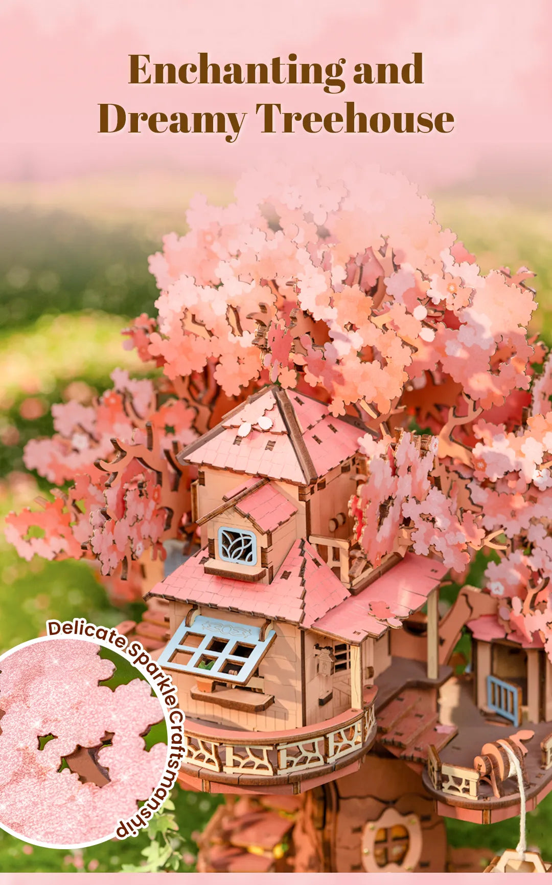Sakura Tree House - Rolife DIY Miniature House