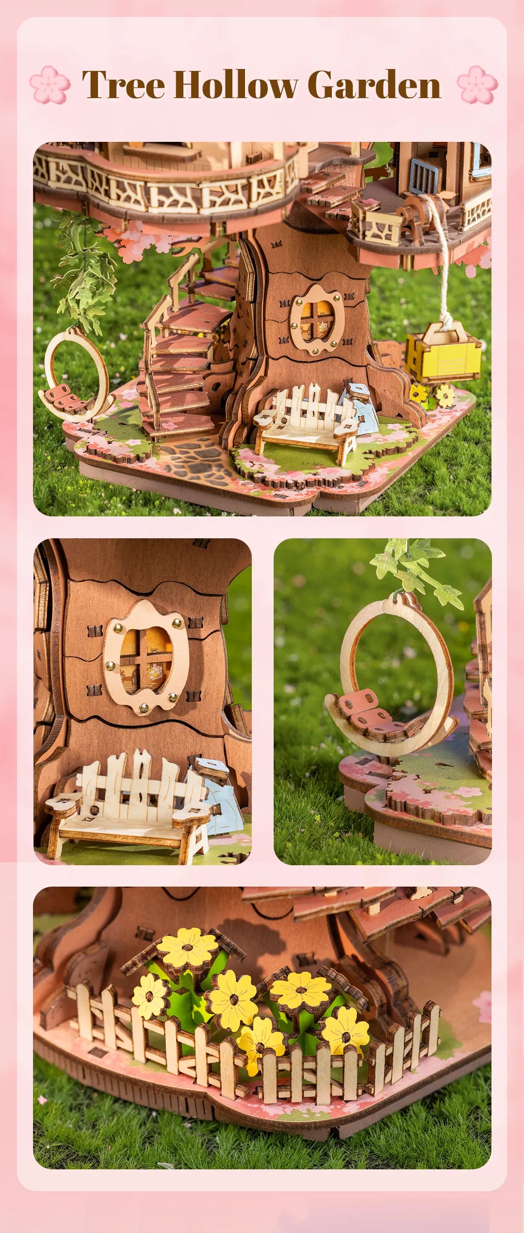 Sakura Tree House - Rolife DIY Miniature House