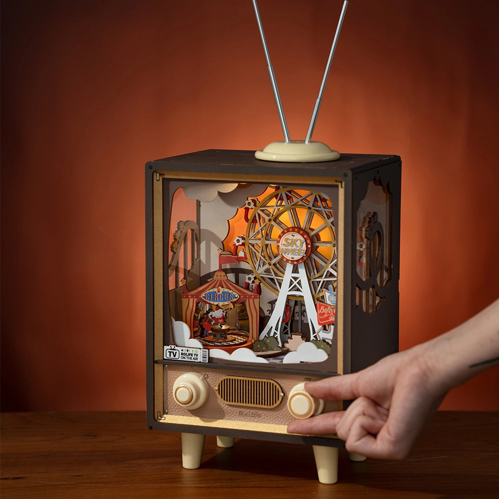 Sunset Carnival - Rolife Wooden Music Box