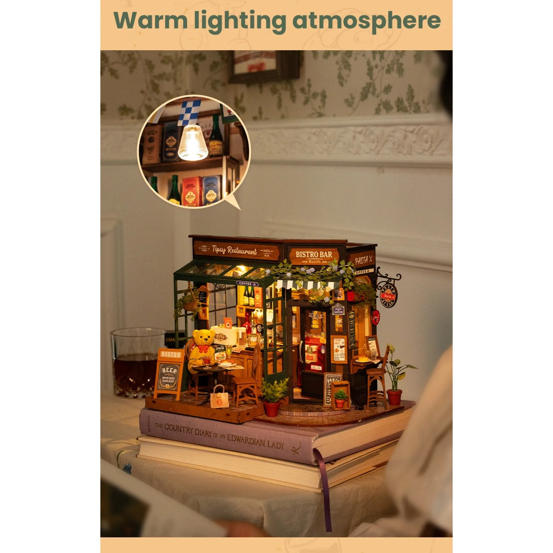 Tipsy Restaurant - Rolife DIY Miniature House