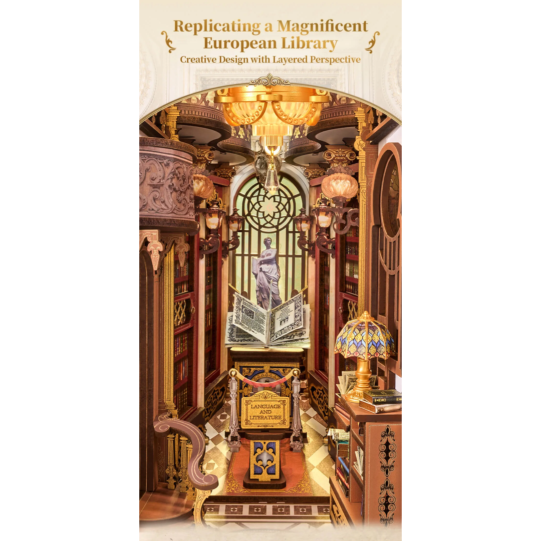 Library Of Wonders - Rolife DIY Book Nook