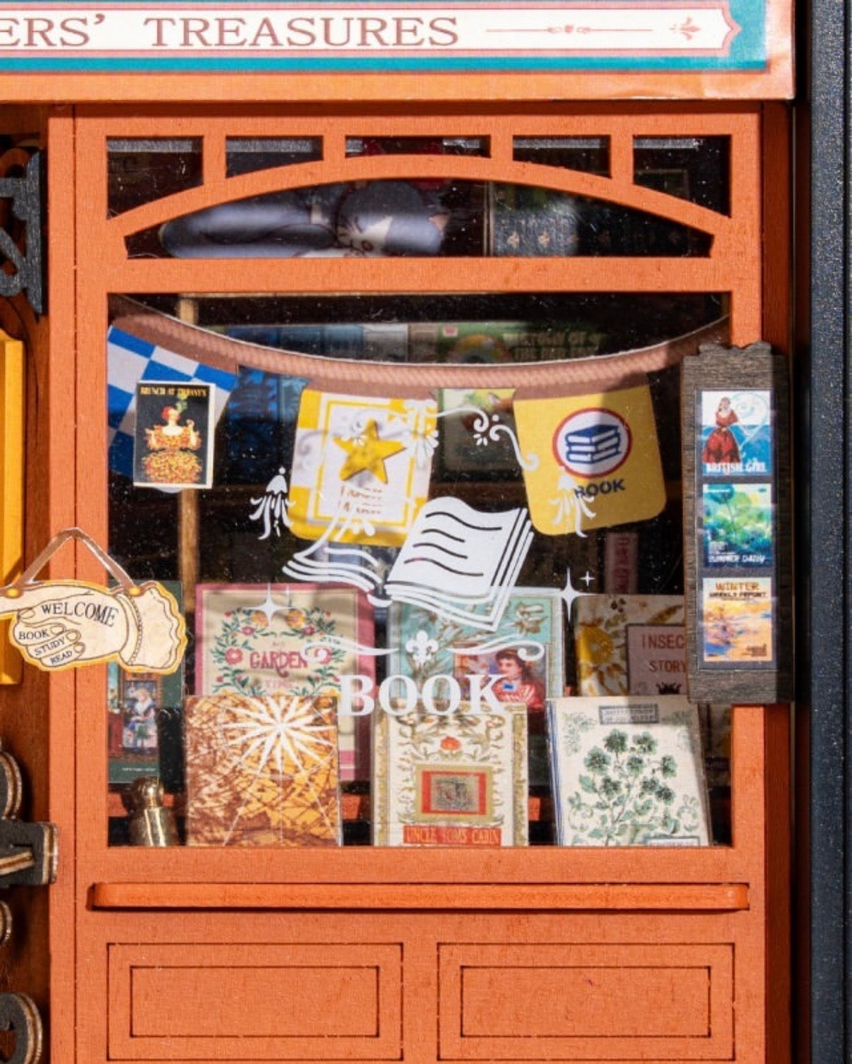 Old Times Bookstore - Rolife Story Frames Series
