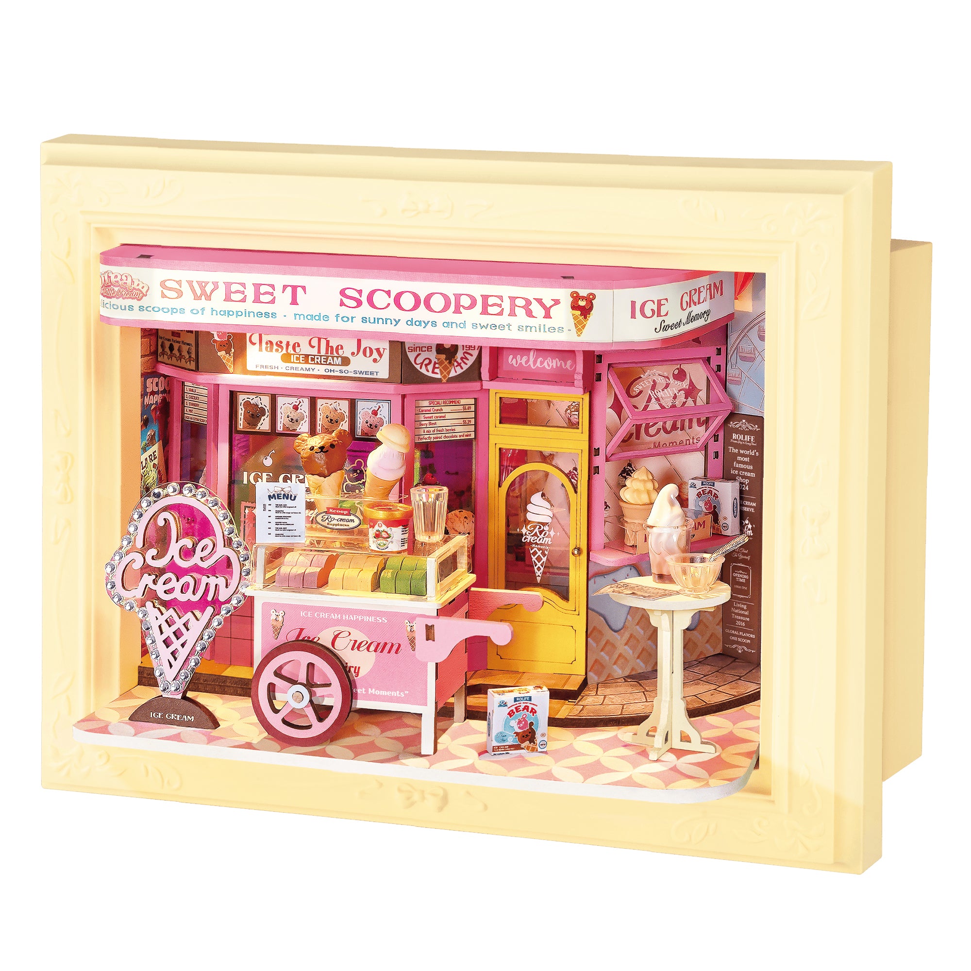 Sweet Scoopery Ice Cream - Rolife Story Frames Series