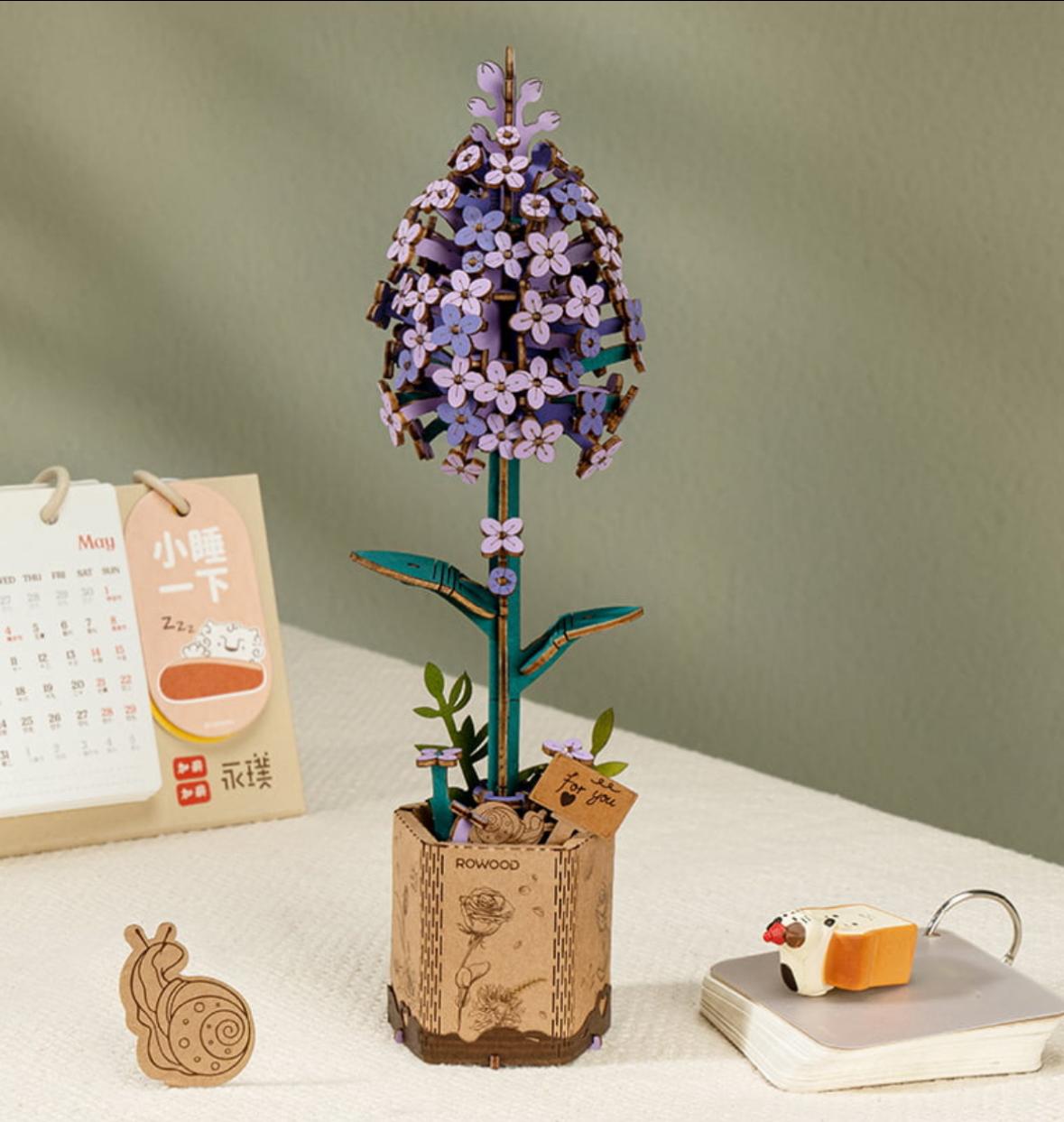 Lilac - Rowood DIY Wooden Flower