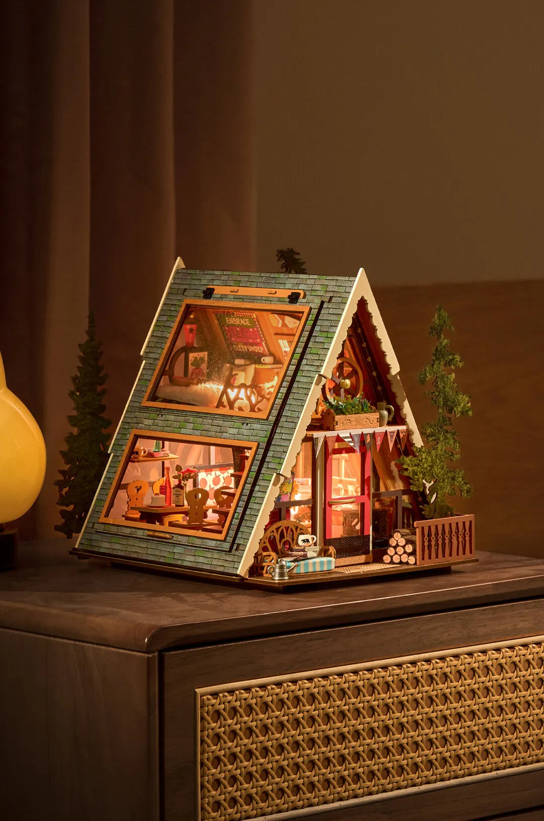 A-Frame Cabin - Rolife DIY Miniature House