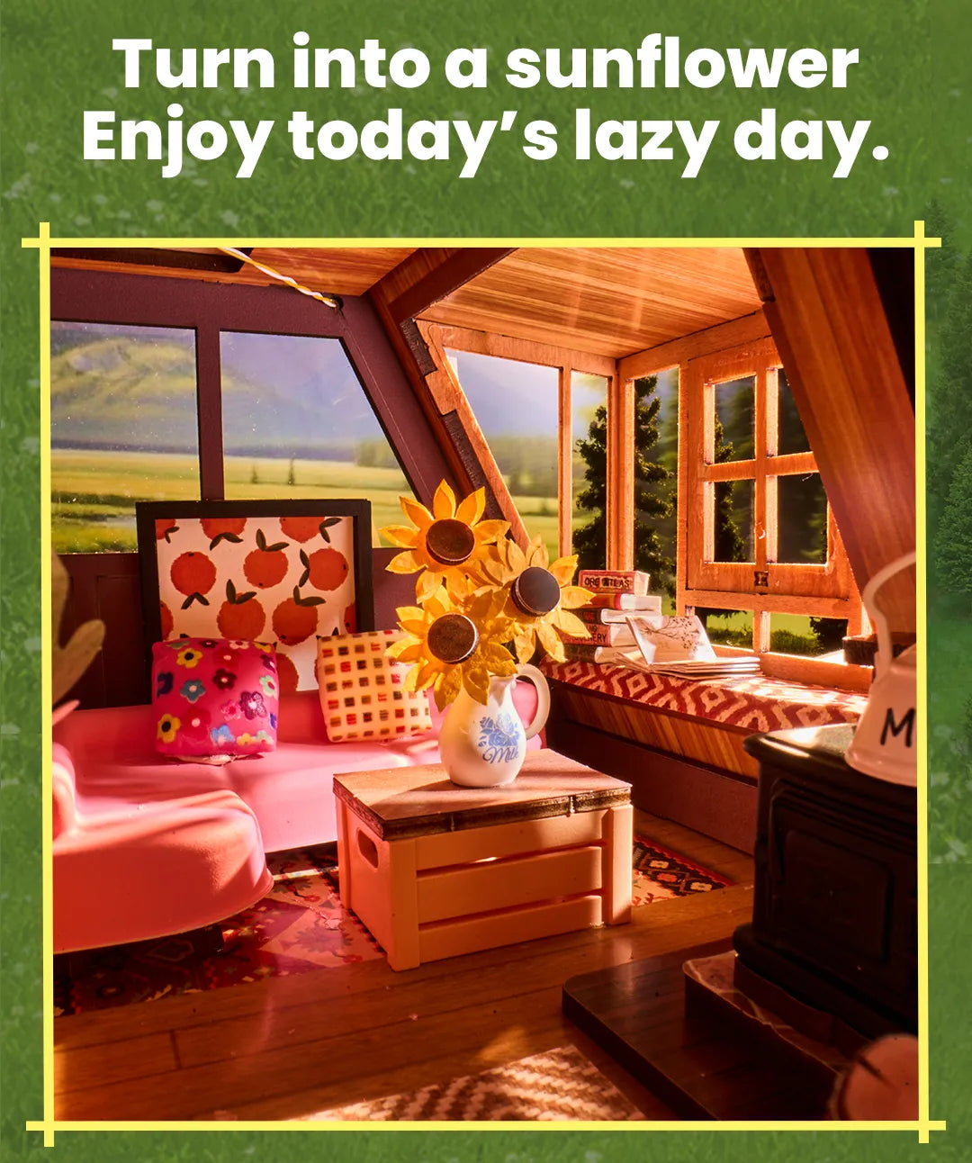 A-Frame Cabin - Rolife DIY Miniature House