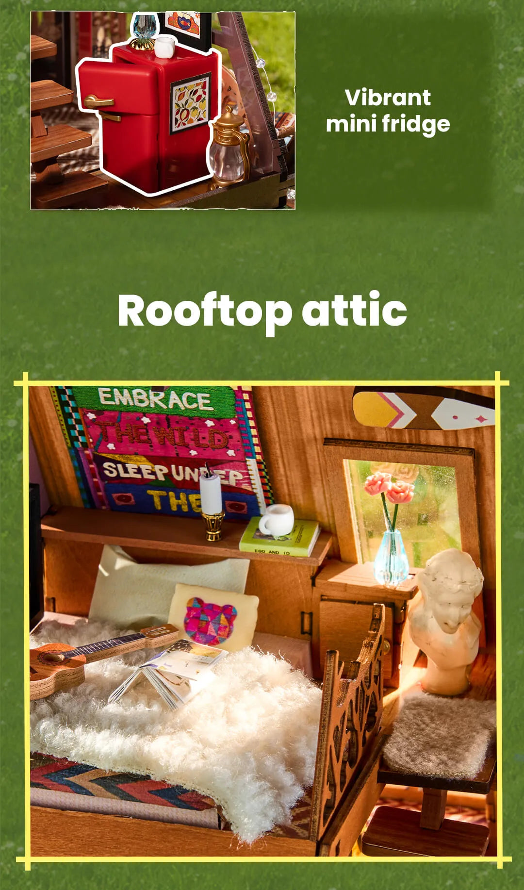 A-Frame Cabin - Rolife DIY Miniature House