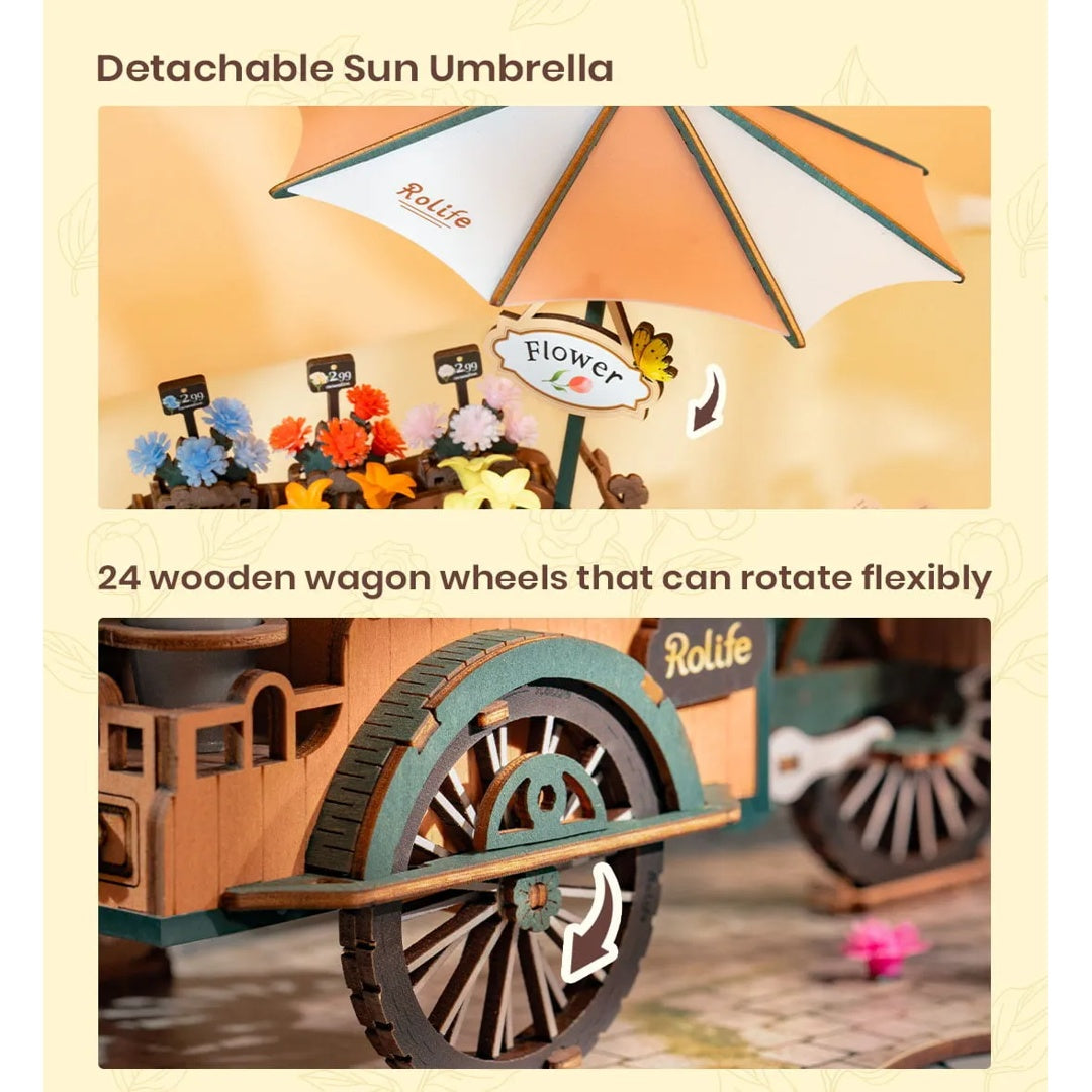 Blossom Cart - Rolife DIY Miniature House