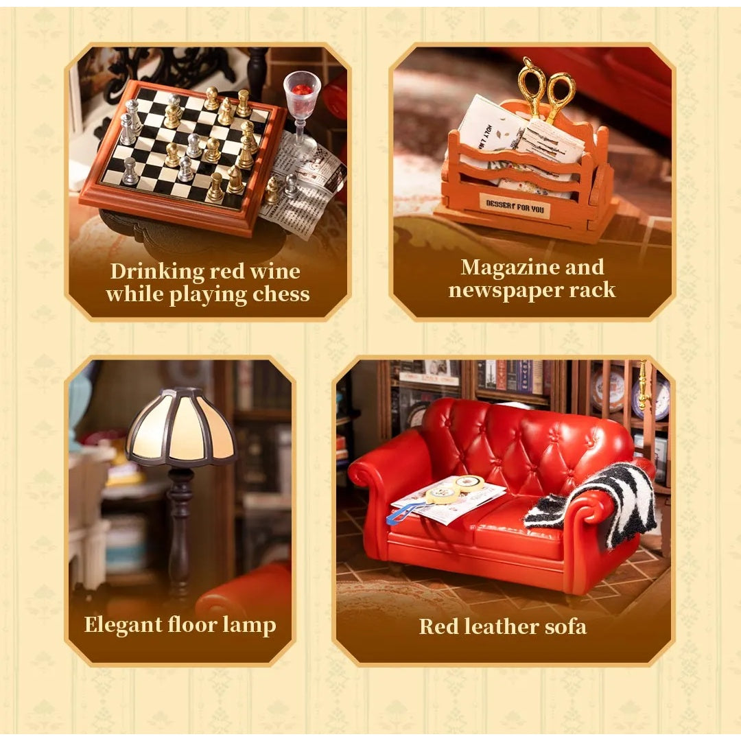 Catherine's Living Room - Rolife DIY Miniature House