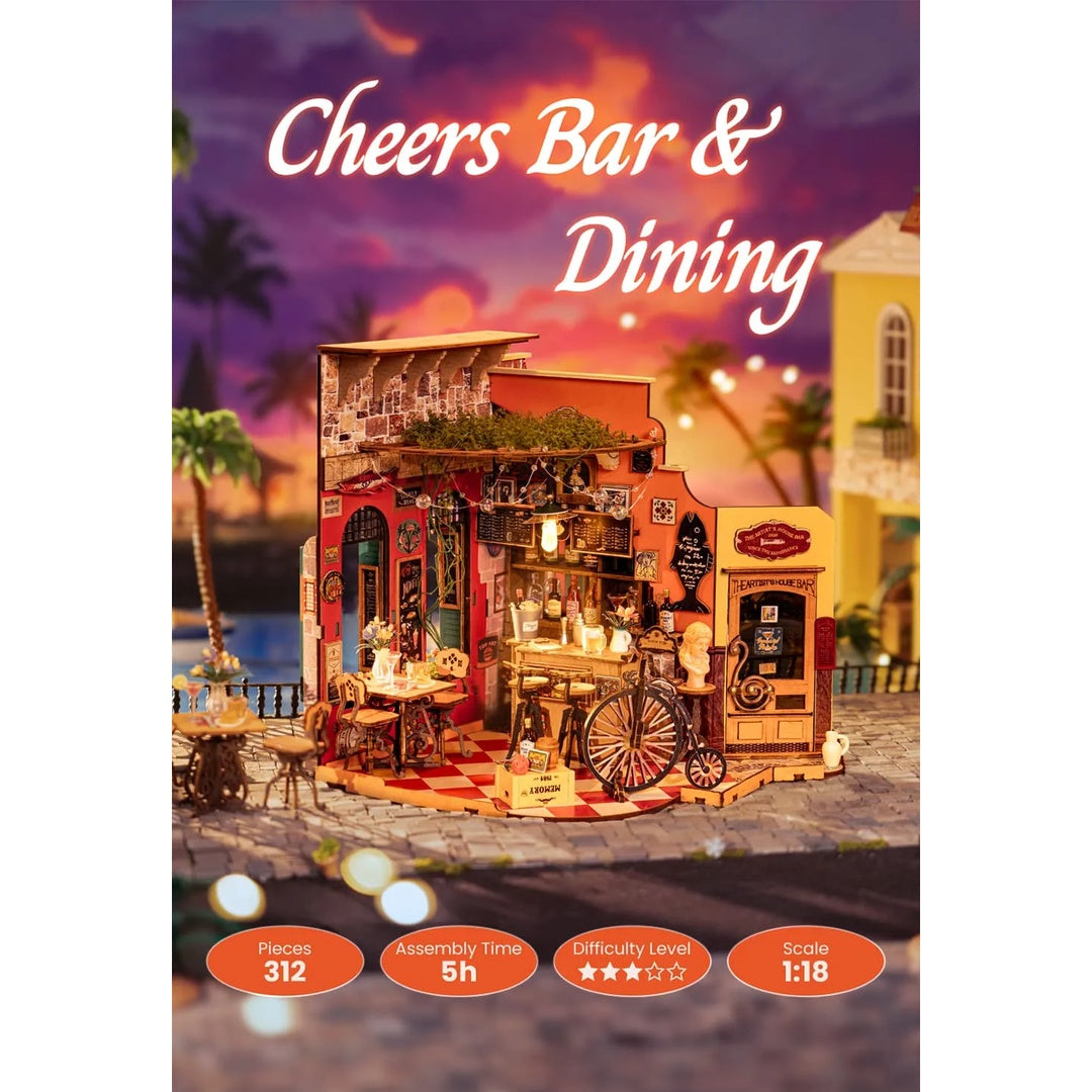 Cheers Bar and Dining - Rolife DIY Miniature House