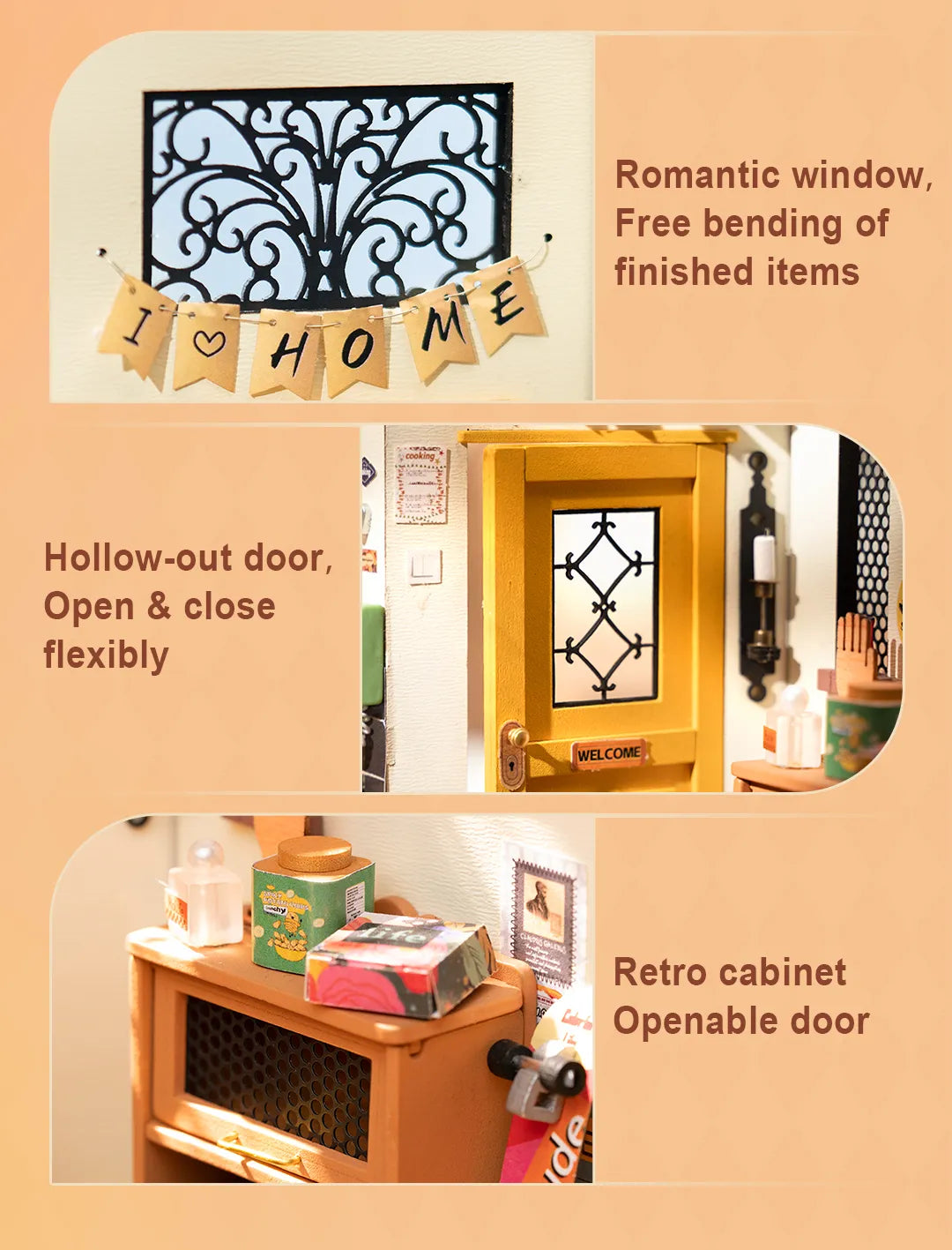 Cozy Kitchen - Rolife DIY Miniature House