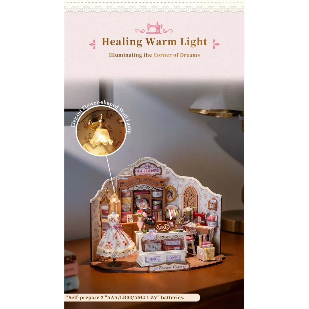 Elsa's Tailoring - Rolife DIY Miniature House