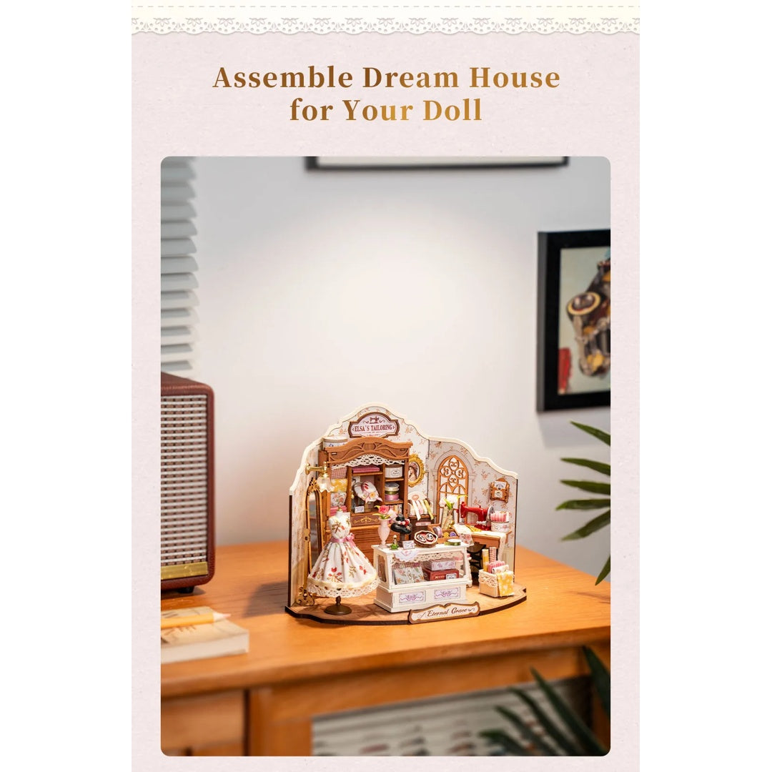 Elsa's Tailoring - Rolife DIY Miniature House