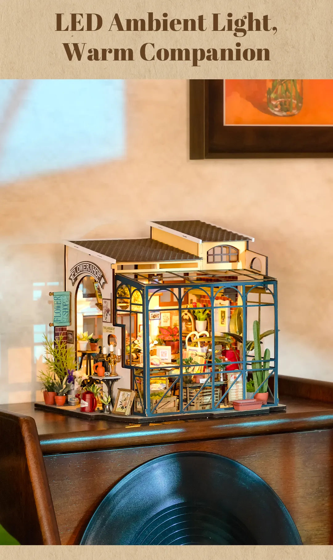 Emily's flower Shop - Rolife DIY Miniature House