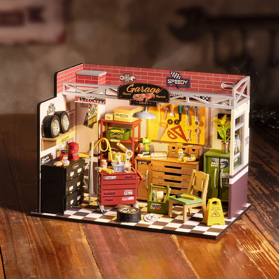 Garage Workshop - Rolife DIY Miniature House