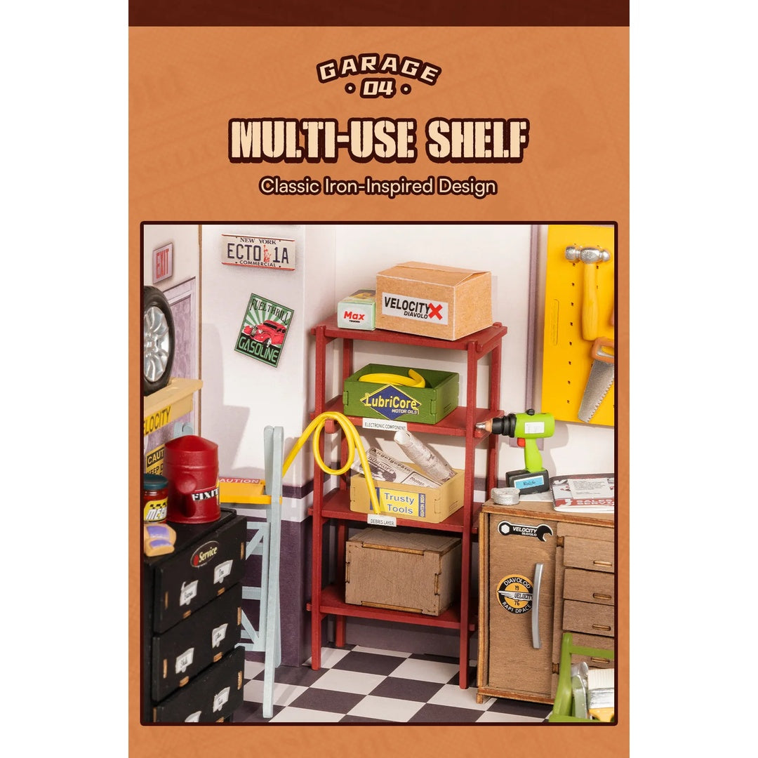 Garage Workshop - Rolife DIY Miniature House