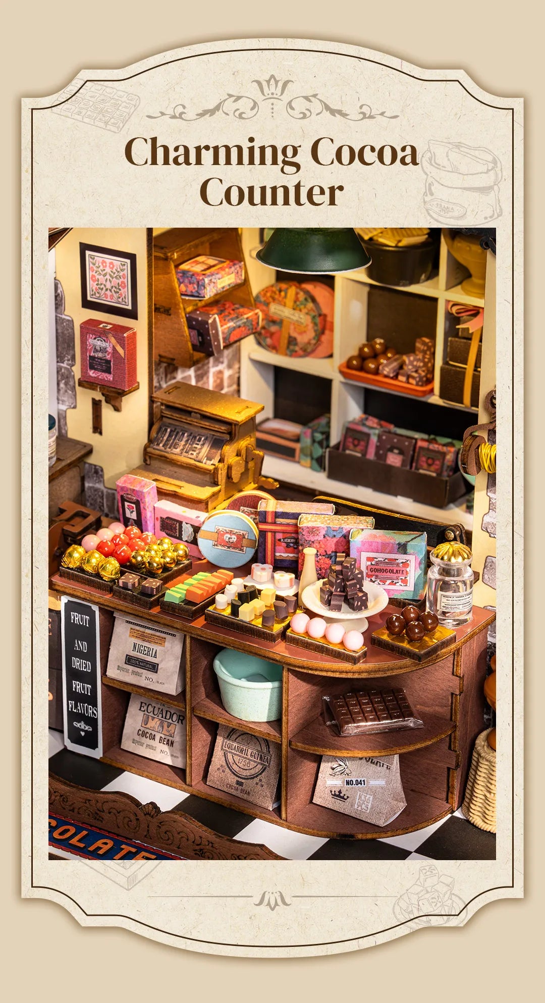 Henry's Chocolate - Rolife DIY Miniature House