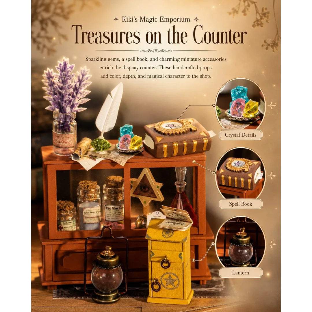 Kiki's Magic Emporium - Rolife DIY Miniature House