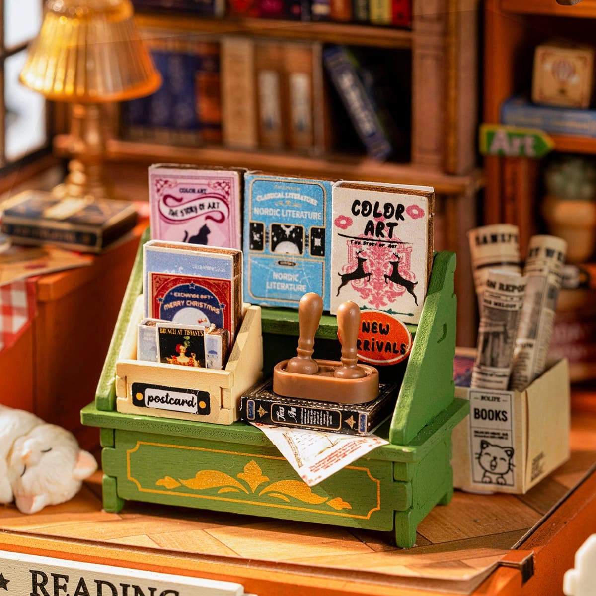 The Muse Bookshop - Rolife DIY Miniature House