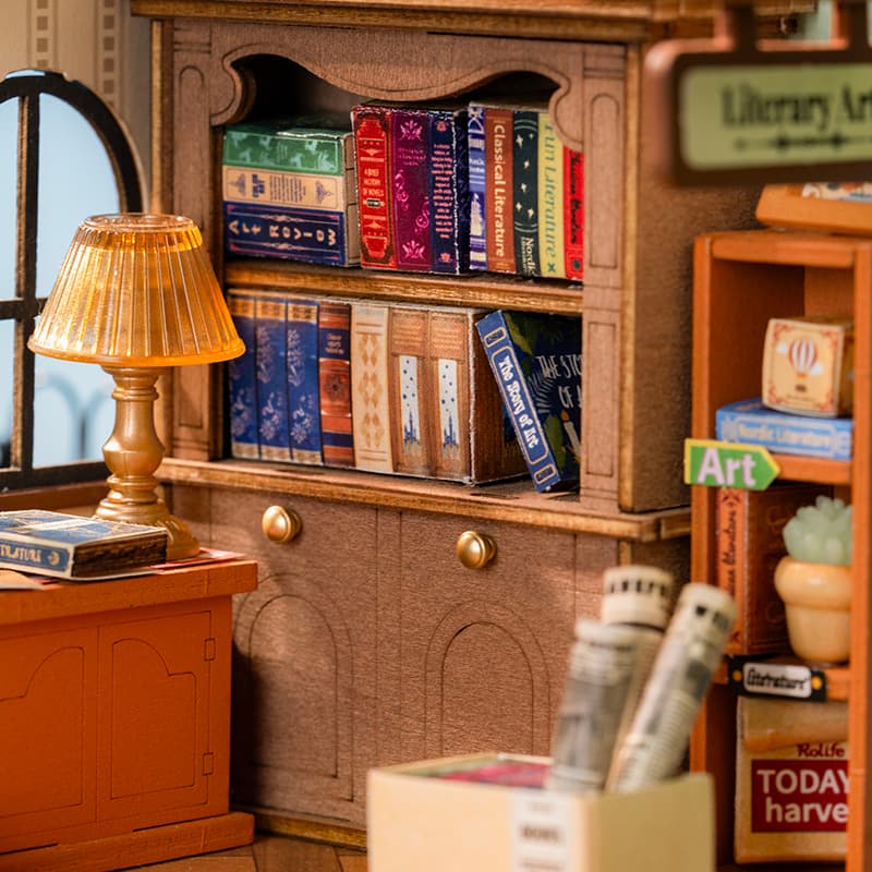 The Muse Bookshop - Rolife DIY Miniature House