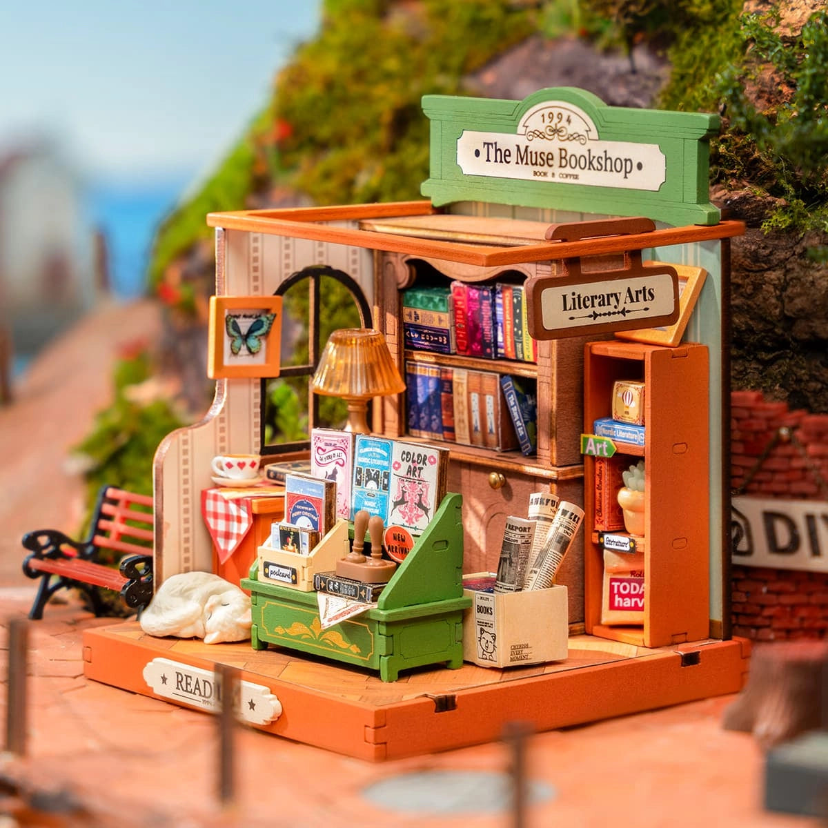 The Muse Bookshop - Rolife DIY Miniature House